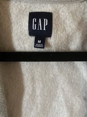 Gap oversized letterman cardigan